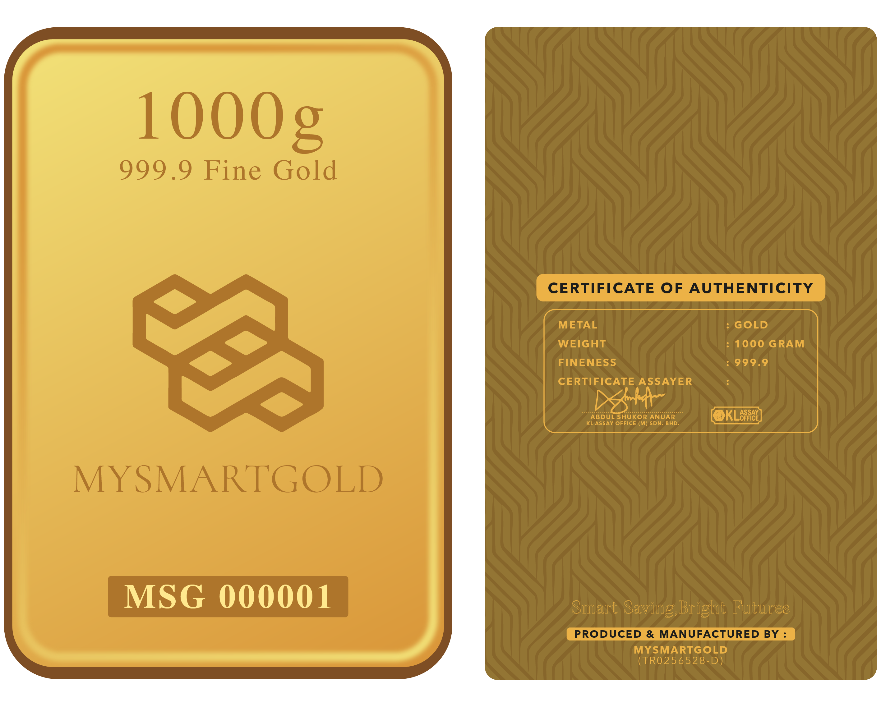 Goldbar 1000g